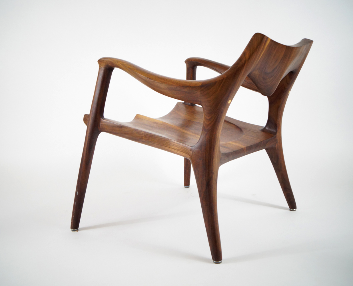 モザンビーク LOW WOODEN CHAIR 未使用未開封-